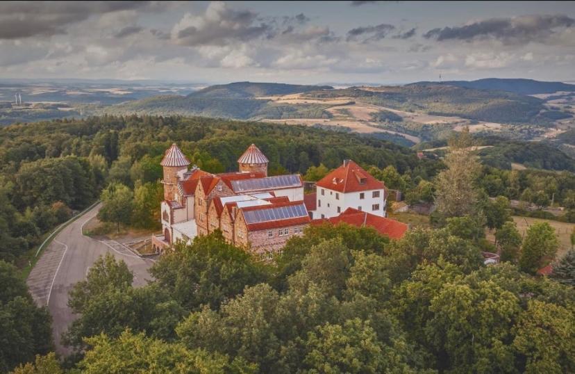 Luxus Appartement Im Schloss Fockelberg Exteriör bild